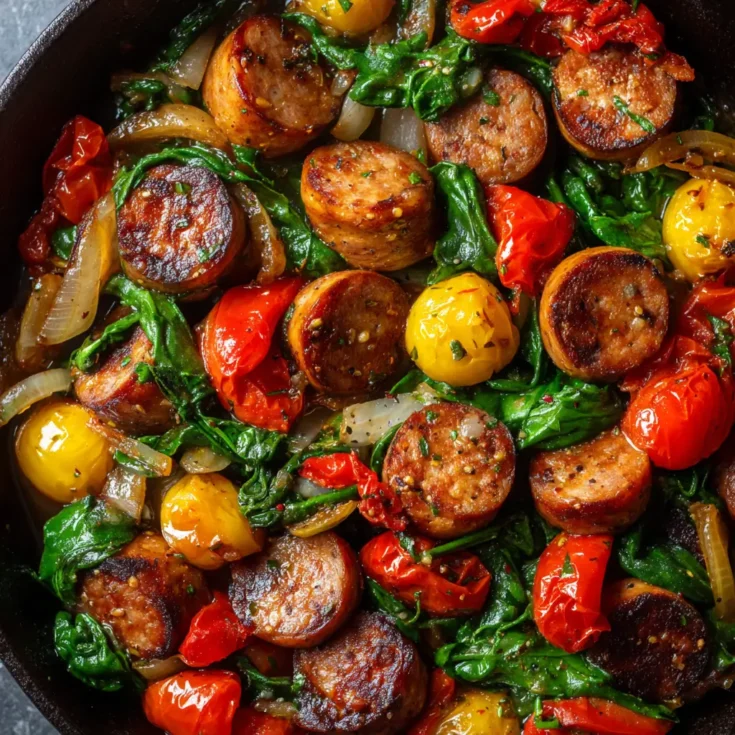 Best One-Pan Sausage Skillet with Andouille Sausage