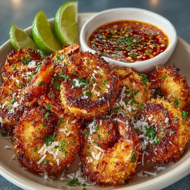 Coconut Shrimp with Sweet Chili Mayo
