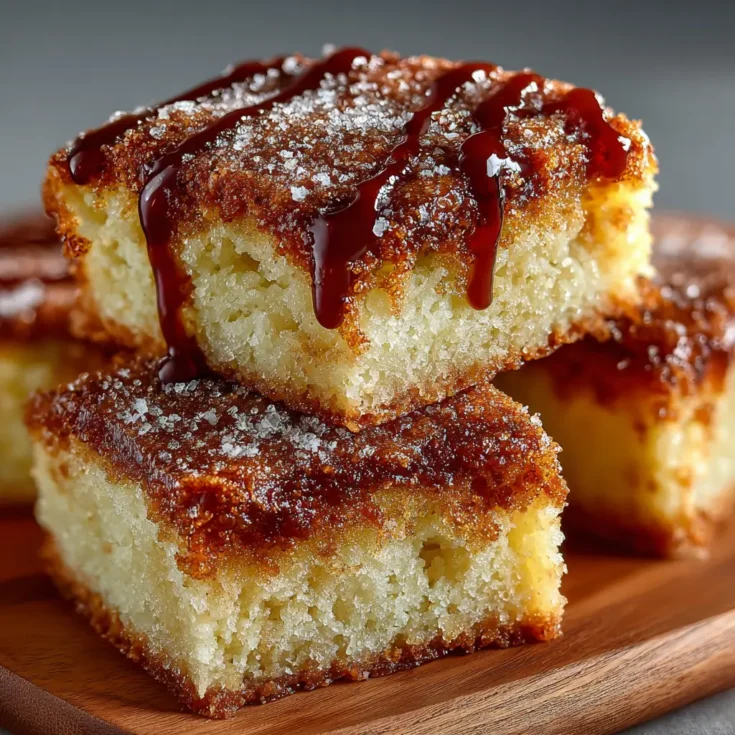 Easy Cinnamon Sugar Blondies