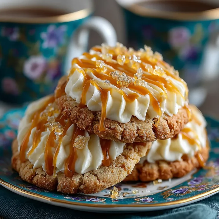 Enchanting Butterbeer Cookies with Butterscotch Frosting