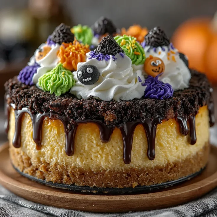Halloween Cheesecake Recipe | Scary-Cute Spooky Dessert Everyone Will Love