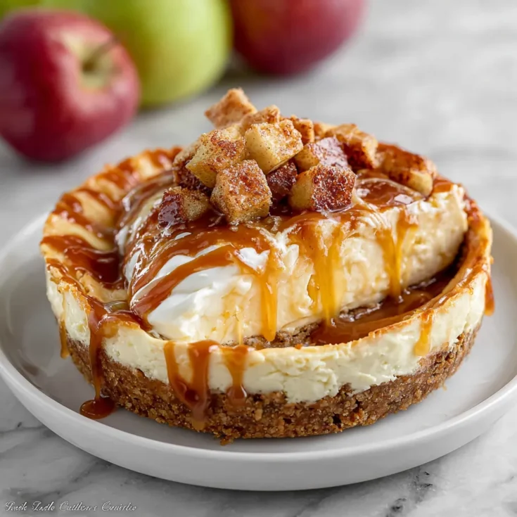 Easy Caramel Apple Cheesecake Dip