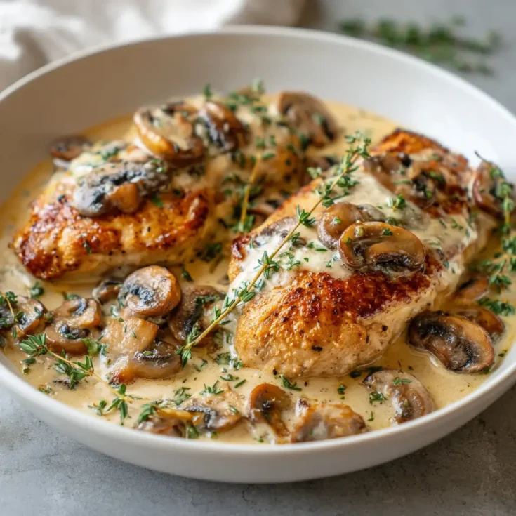 Creamy Mushroom Chicken