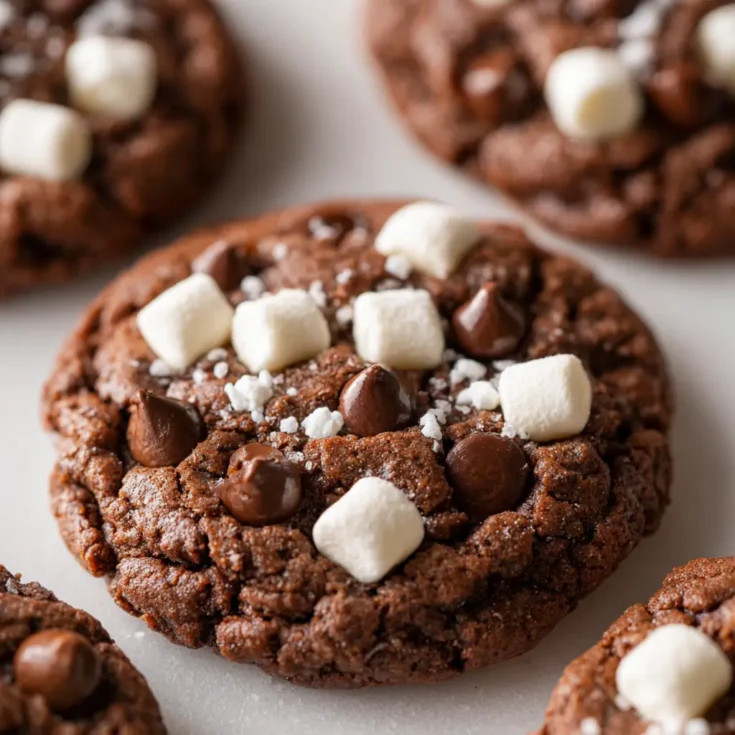 Hot Chocolate Cookies
