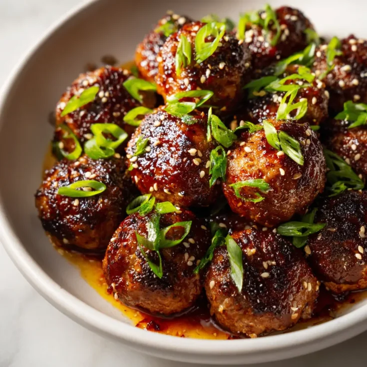 Korean BBQ Meatballs Recipe