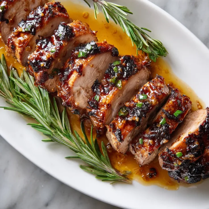 Maple-Glazed Pork Tenderloin
