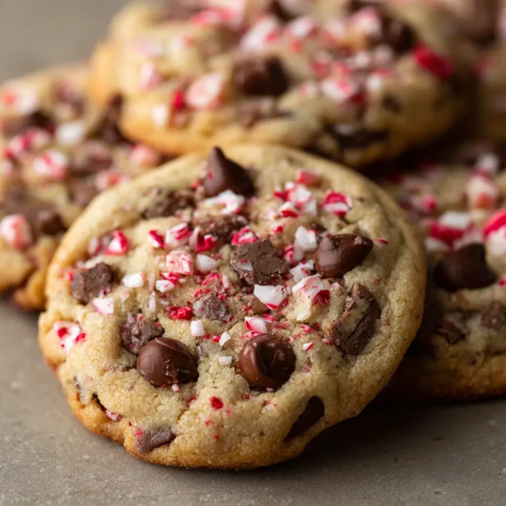Peppermint Chocolate Chip Cookies: A Festive Delight