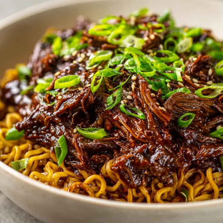 Slow Cooker Korean Beef Nodes