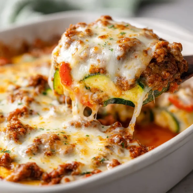 Zucchini Pizza Casserole