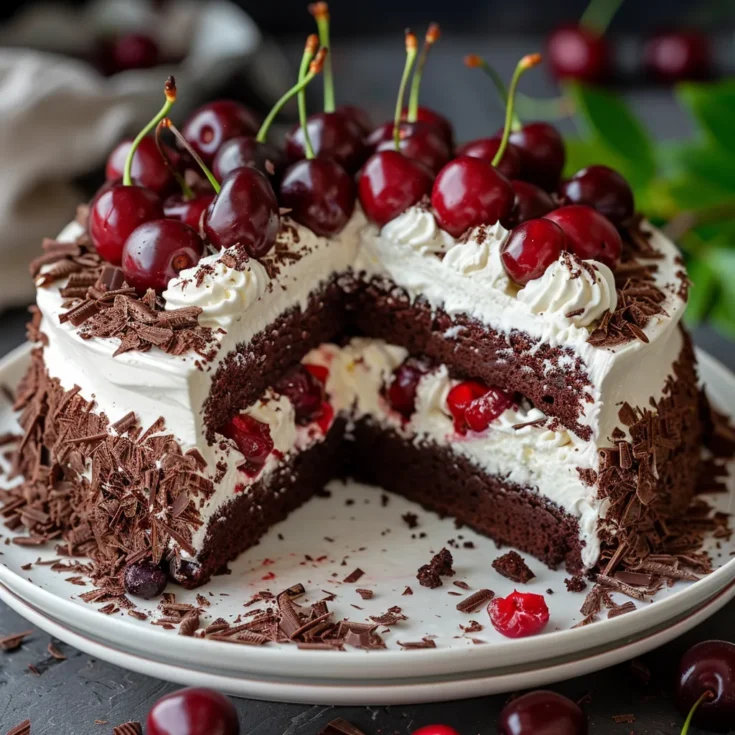 Classic German Black Forest Cake