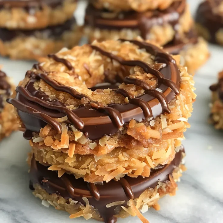 Homemade Samoas Cookies Copycat Recipe