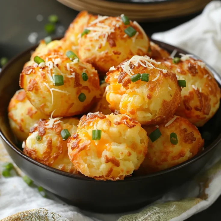 Mashed Potato Cheese Puffs – Irresistibly Cheesy Appetizer!