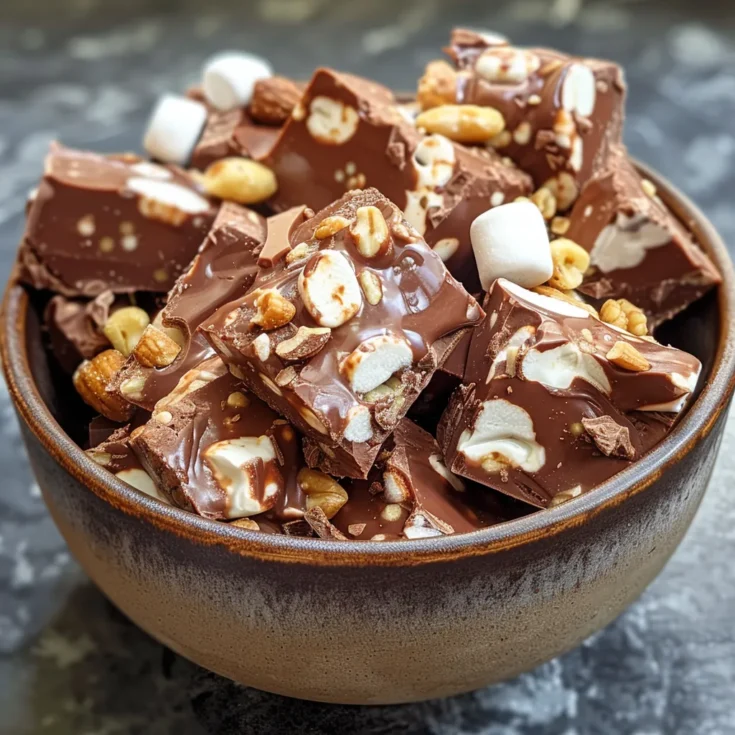 Chocolatey Rocky Road Fudge Recipe