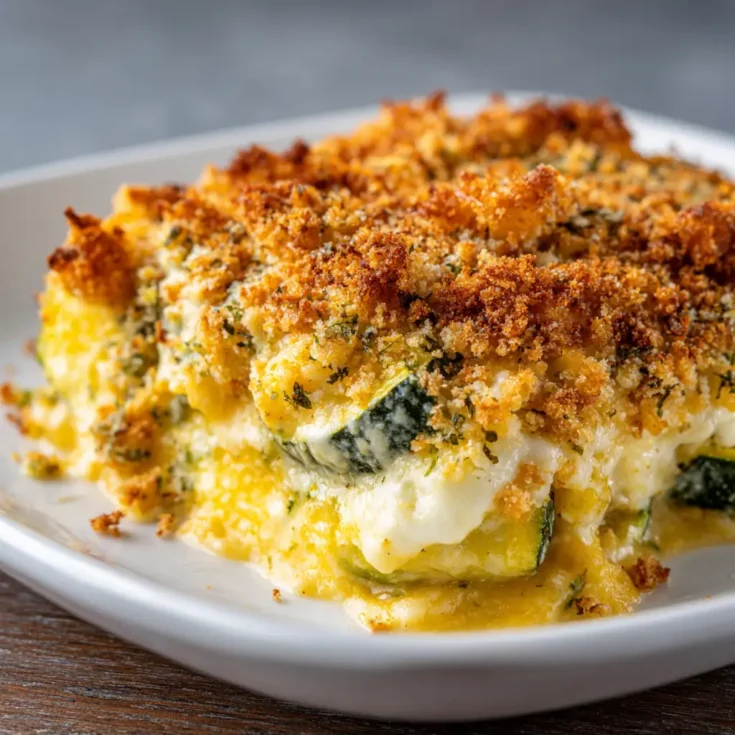 Cheesy Zucchini Casserole
