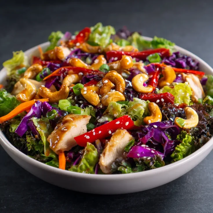 Chicken Cashew Crunch Salad