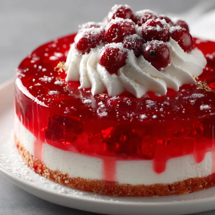 Christmas Jelly Cake