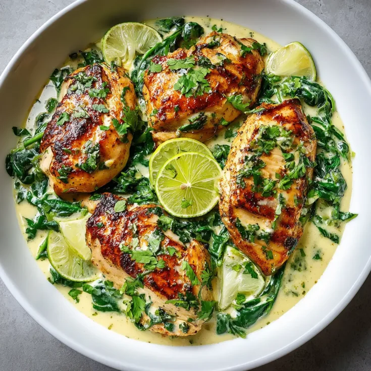 Creamy Coconut Lime Chicken