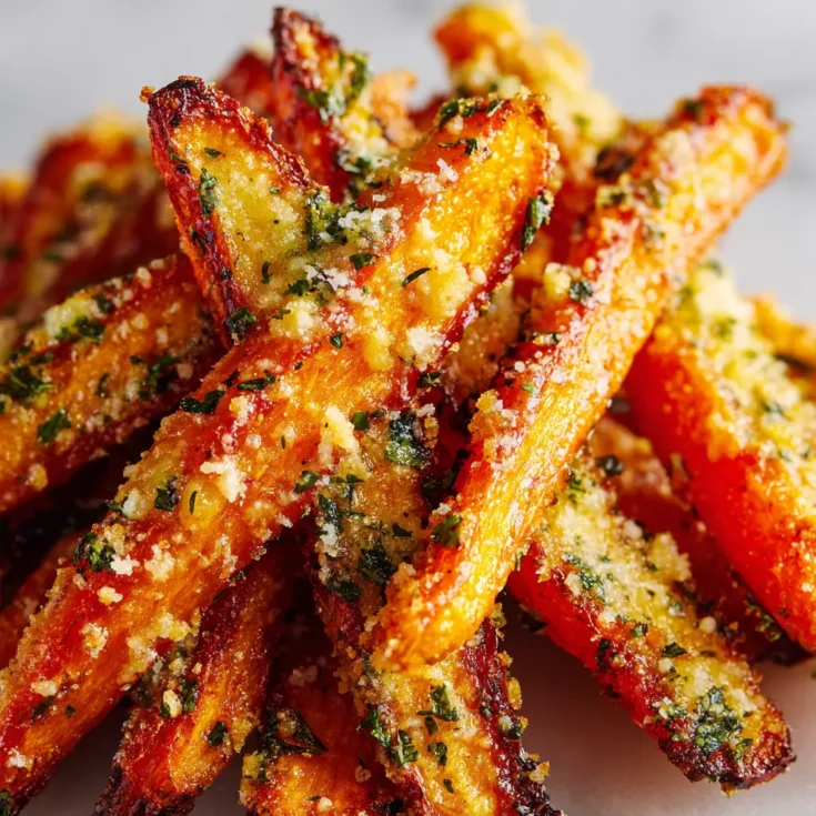 Crispy Parmesan Carrots