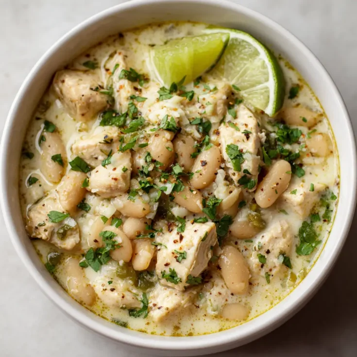 Crockpot White Chicken Chili