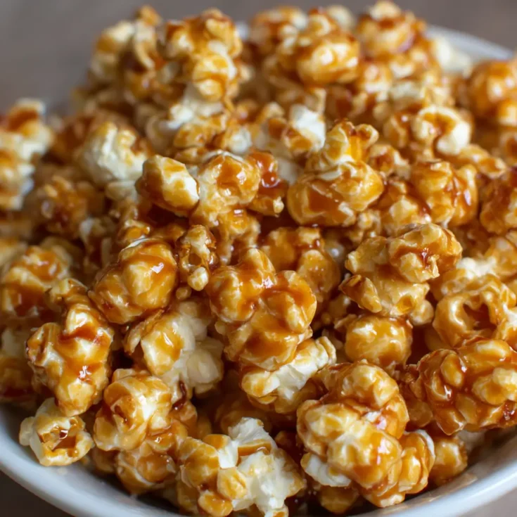 Caramel Popcorn Without Corn Syrup