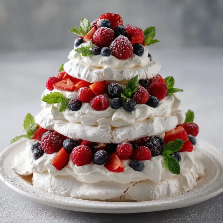 Pavlova Christmas Tree