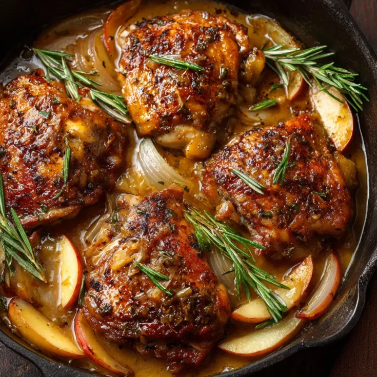 Rosemary Apple Cider Chicken Recipe