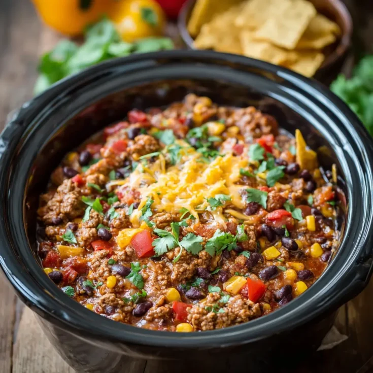 Slow Cooker Cowboy Casserole