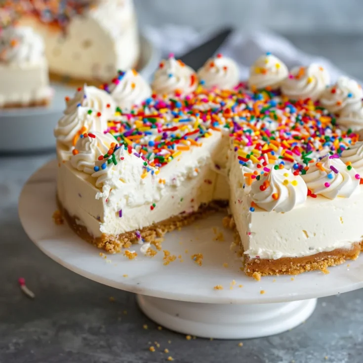 Stephanie’s Sweet Sugar Cookie Cheesecake