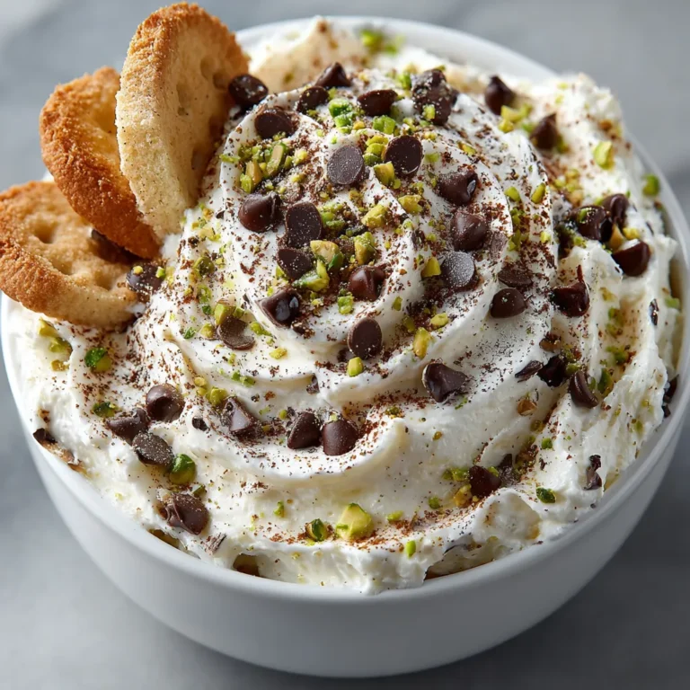 Cannoli Dip Recipe: A Sweet Twist on a Classic Treat