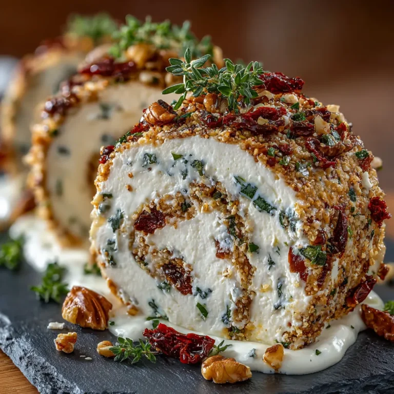 Italian Cream Cheese Log Perfection