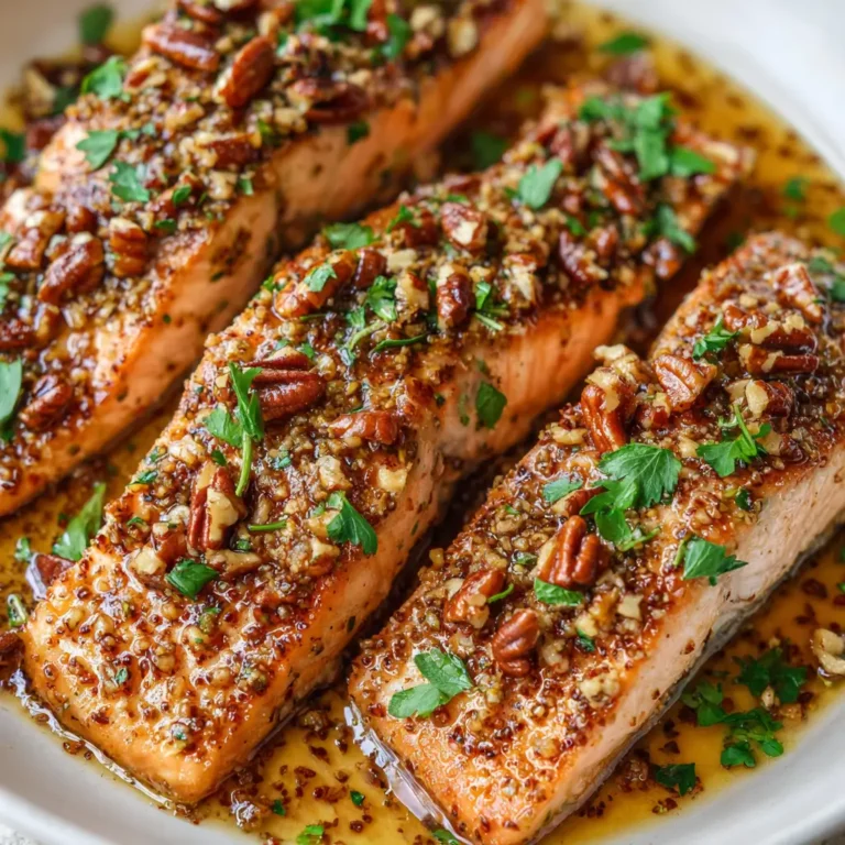 Maple Pecan Salmon