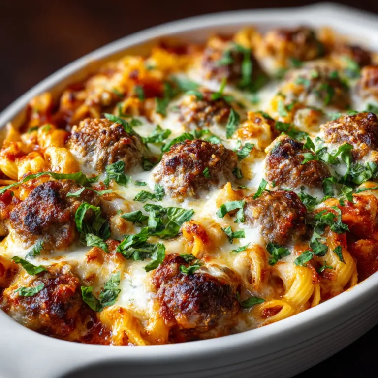 The Best Recipe for Meatball Casserole