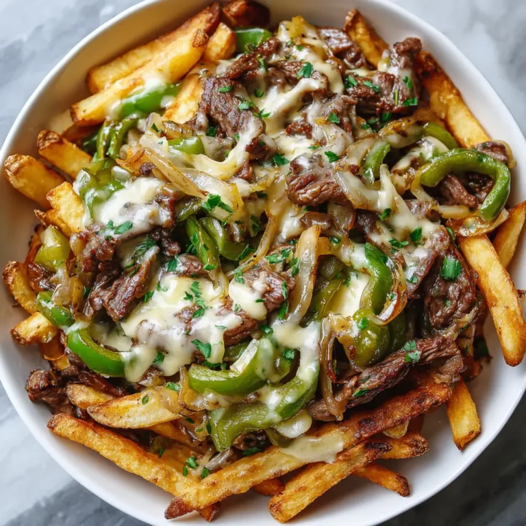 Philly Steak Cheese Fries