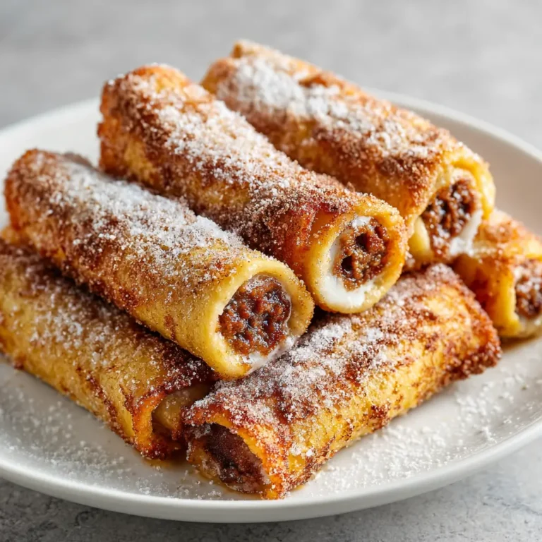 Sausage French Toast Roll-Ups