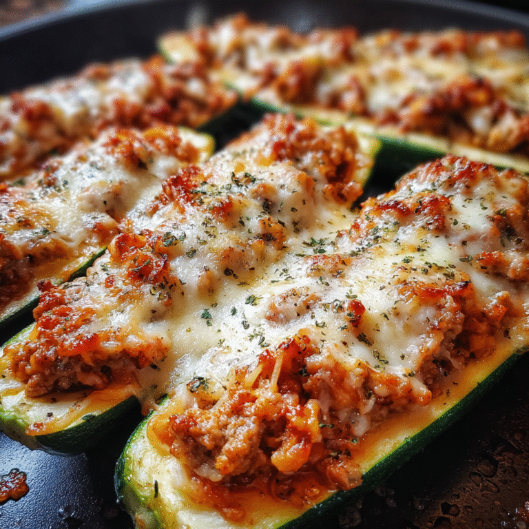 Stuffed Zucchini Boats
