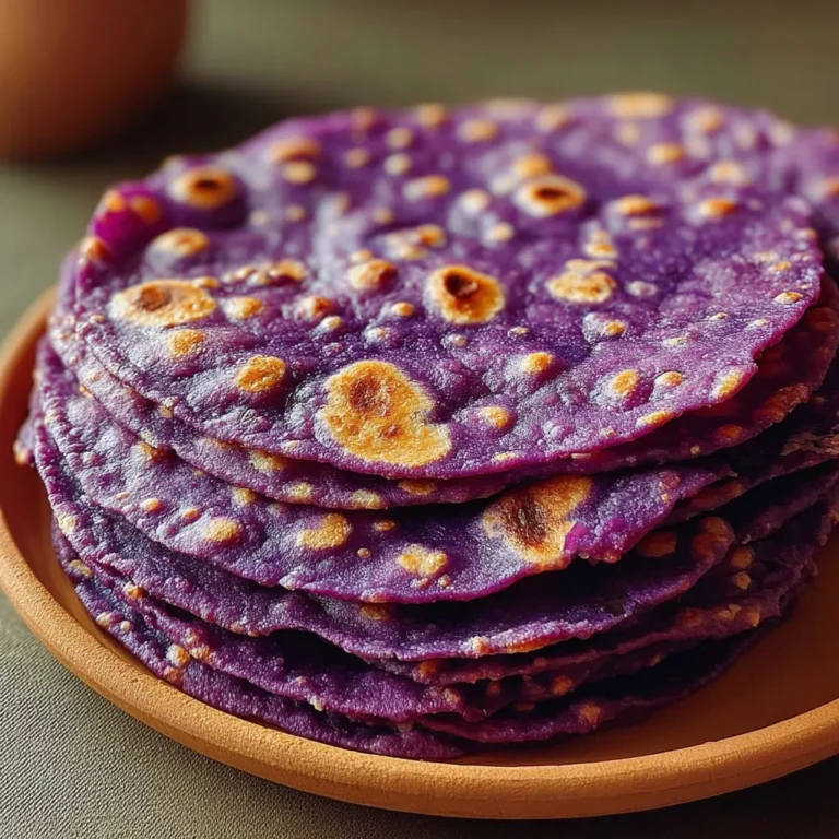 Delightful Purple Sweet Potato Roti Recipe for Colorful Meals