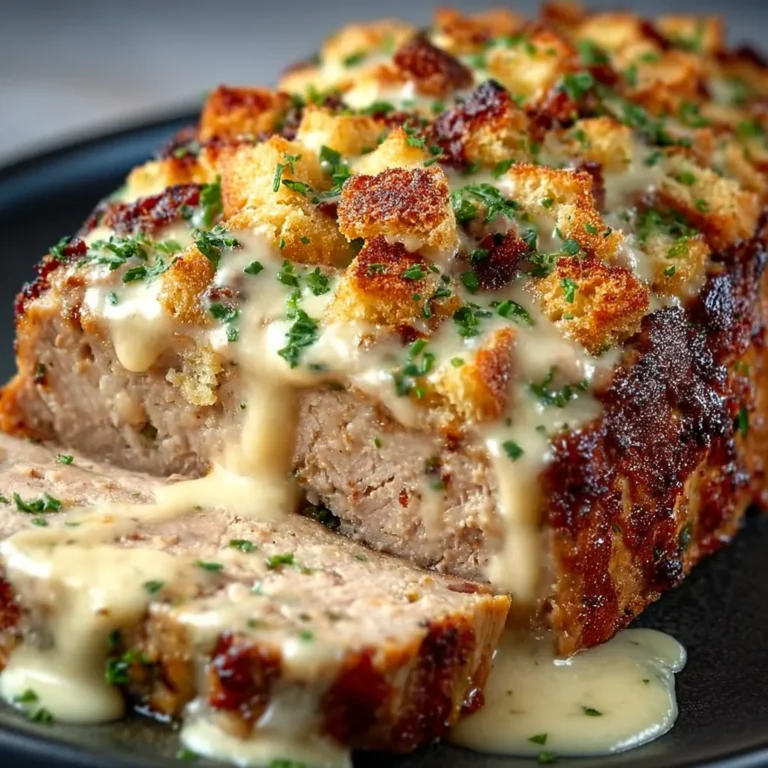 Chicken Cordon Bleu Meatloaf
