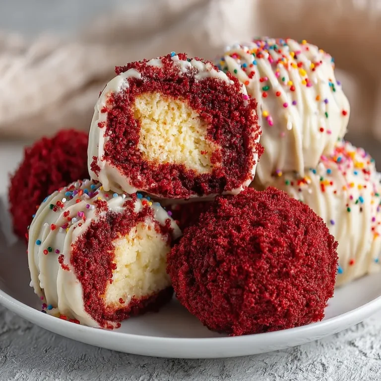 The Ultimate Red Velvet Cheesecake Balls Recipe