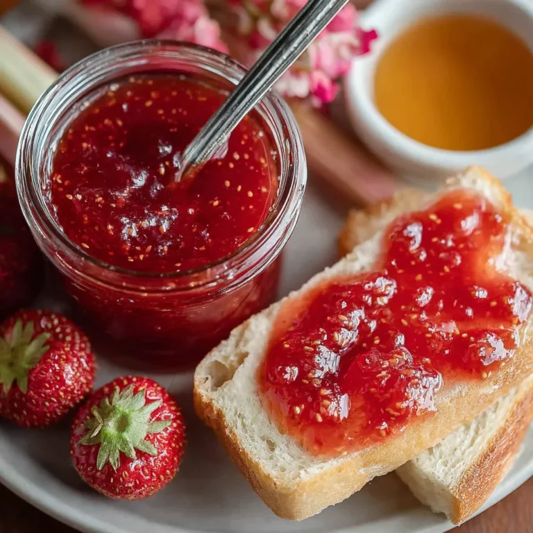 Rhubarb and Strawberry Jam: A Sweet Symphony of Flavors