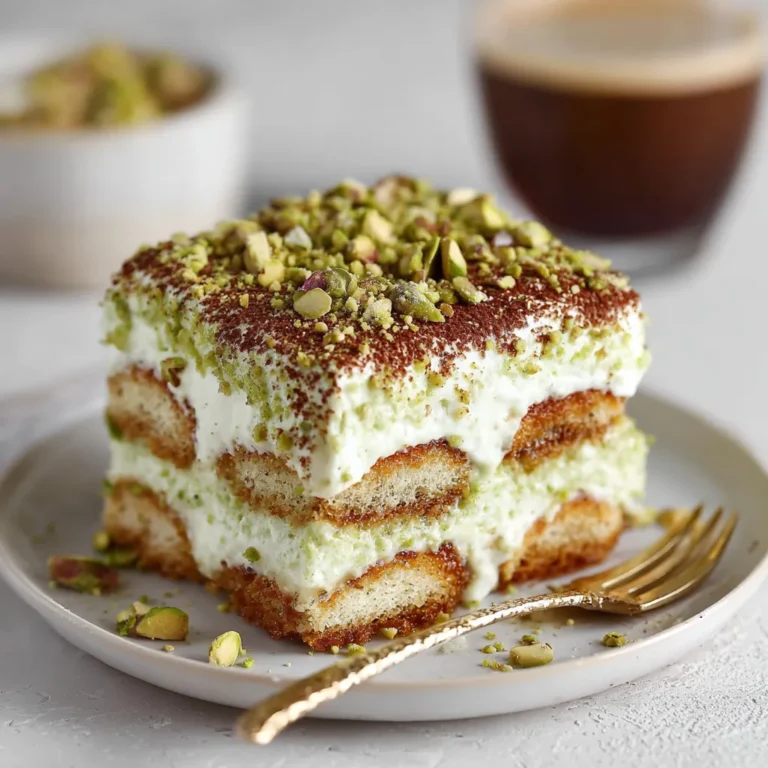 Pistachio Tiramisu Recipe | Unique Twist on a Classic Italian Dessert