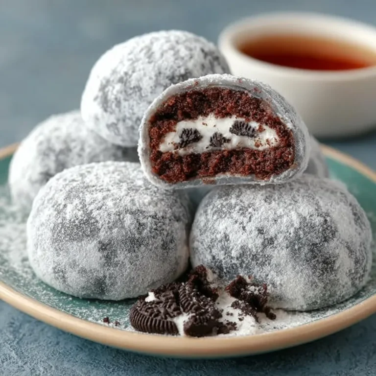 Oreo Mochi: A Delicious Fusion of Flavors