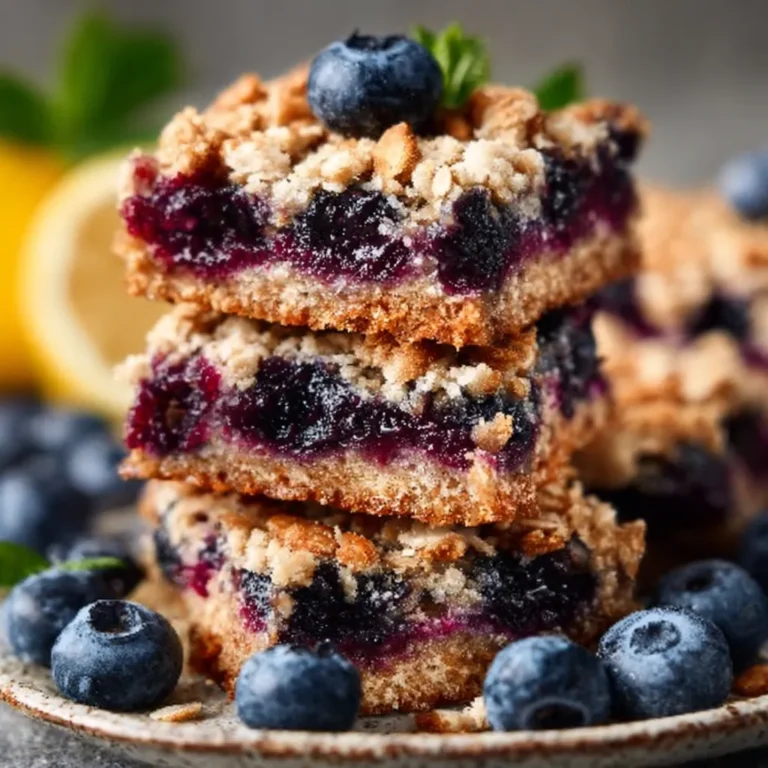 Blueberry Oatmeal Breakfast Bars Recipe | Healthy Make-Ahead Snack