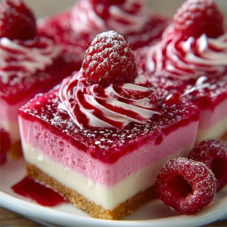If You Have Raspberries, Make THIS Dessert! No Gelatin, Easy & So Delicious