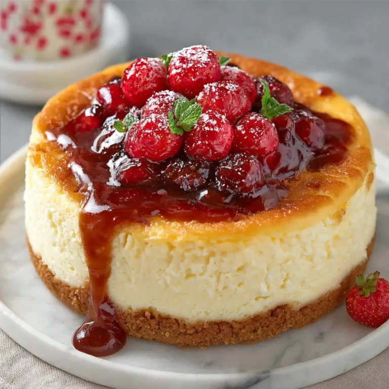 Air Fryer Cheesecake Recipe | Quick and Easy Dessert Idea