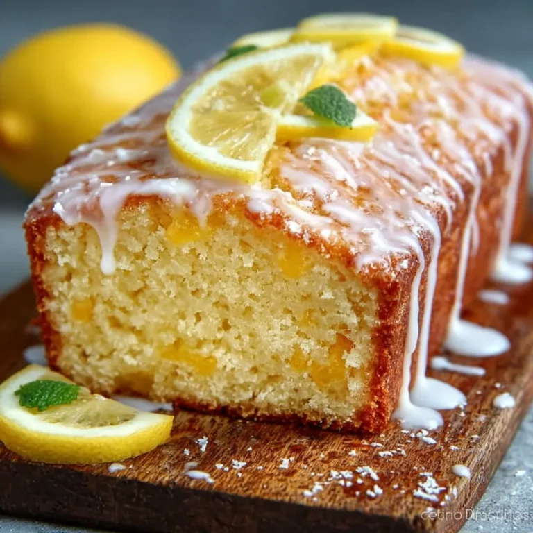 Lemon Loaf Recipe | Moist and Tangy Copycat Starbucks Dessert