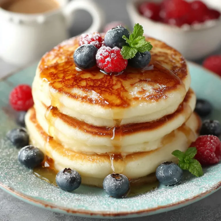 Easy Homemade Pancakes Recipe | Fluffy Breakfast Classic