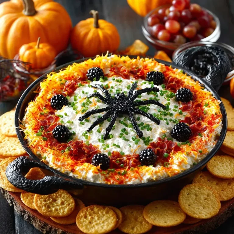 Halloween Dip Recipe | Spooky Party Appetizer