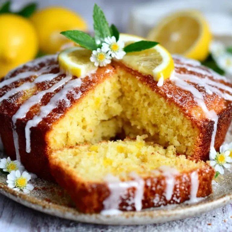 Greek Lemon Cake Recipe | Light and Fluffy Mediterranean Dessert