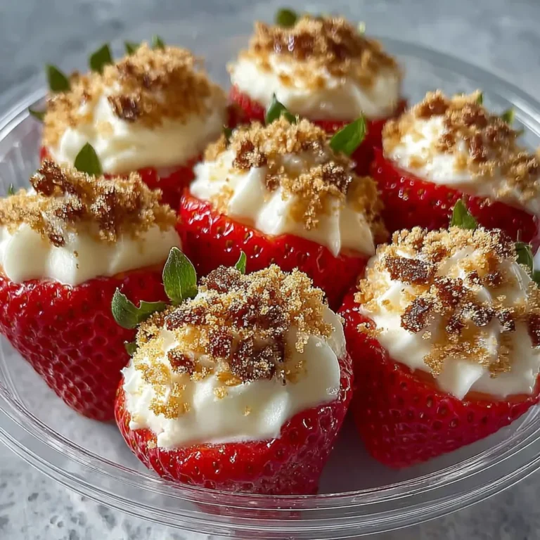 Simple Deviled Strawberries Recipe