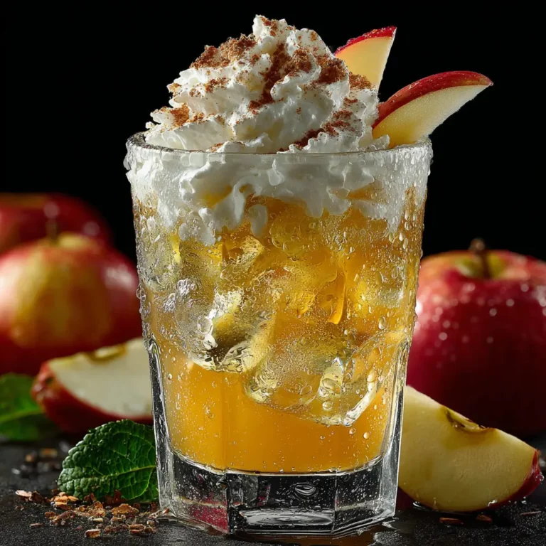 Apple Pie Dirty Soda